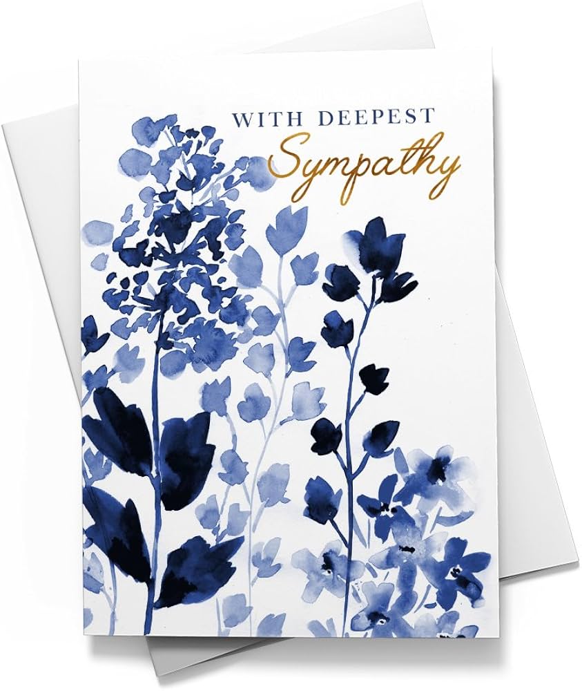 Full Size Sympathy Card