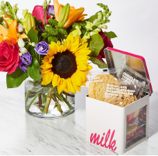 Best Day Bouquet with Milk Bar Cookie Assortment