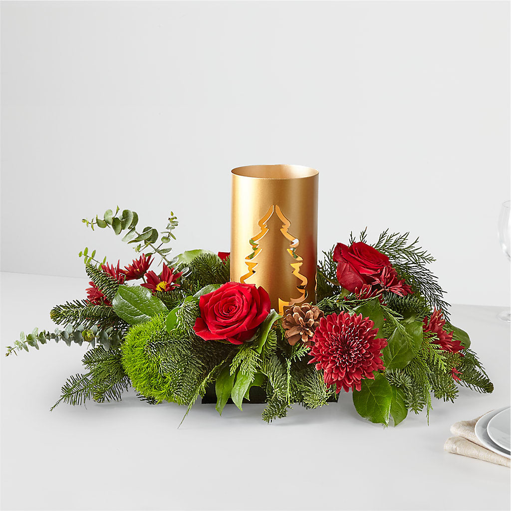 Toast the Season Centerpiece